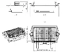 Chazelles G62 Cast Iron Barbecue Grill