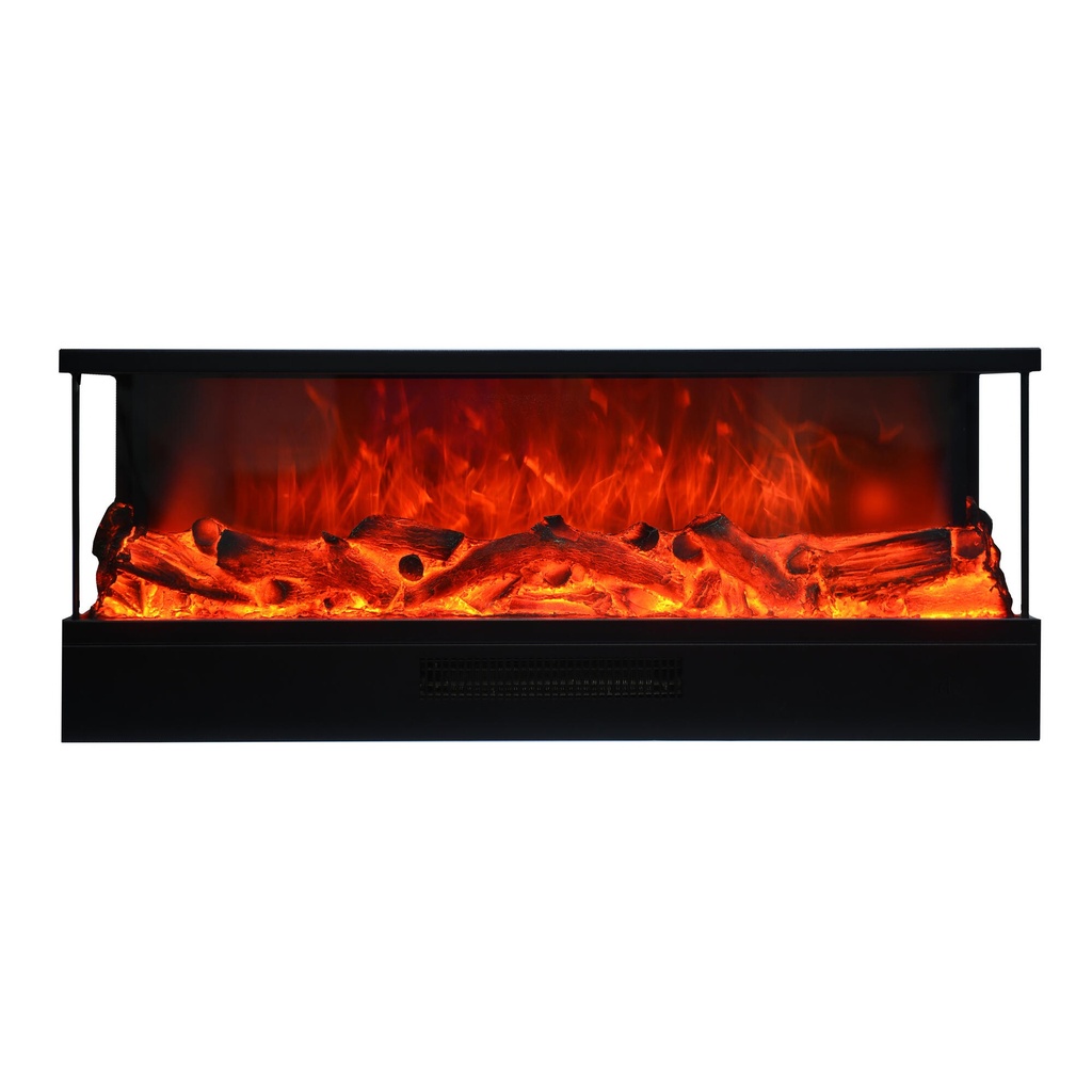 Dafa 100 cm 3 Sided Electric Fireplace (EL-100-3V)