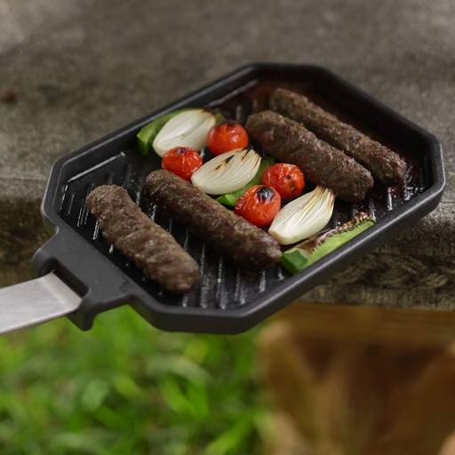 Cast Iron Grilling Pan